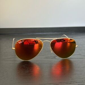 Ray Ban polarized aviators